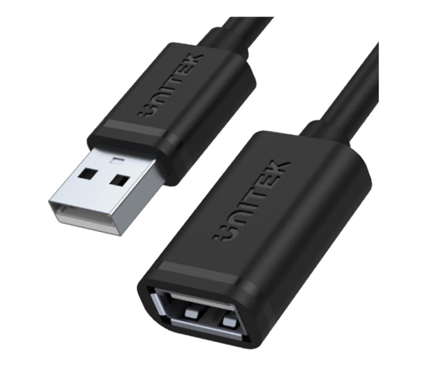 UNITEK Przedłużacz USB 2.0 3m Y-C417GBK - 1125966 - zdjęcie